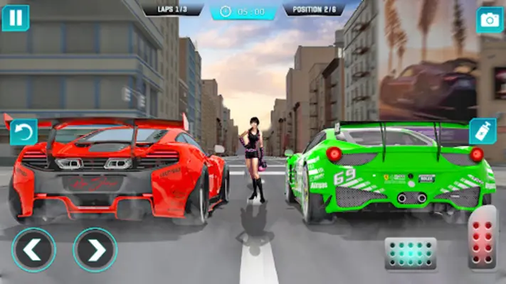 Speed Car racing Simulator 3D android App screenshot 2